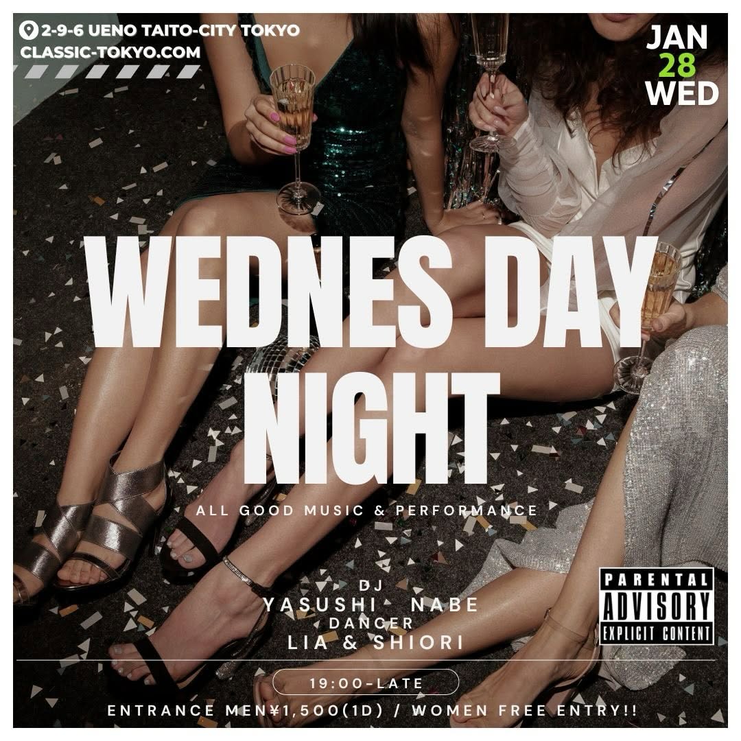 wednesday night at classic tokyo edition 4