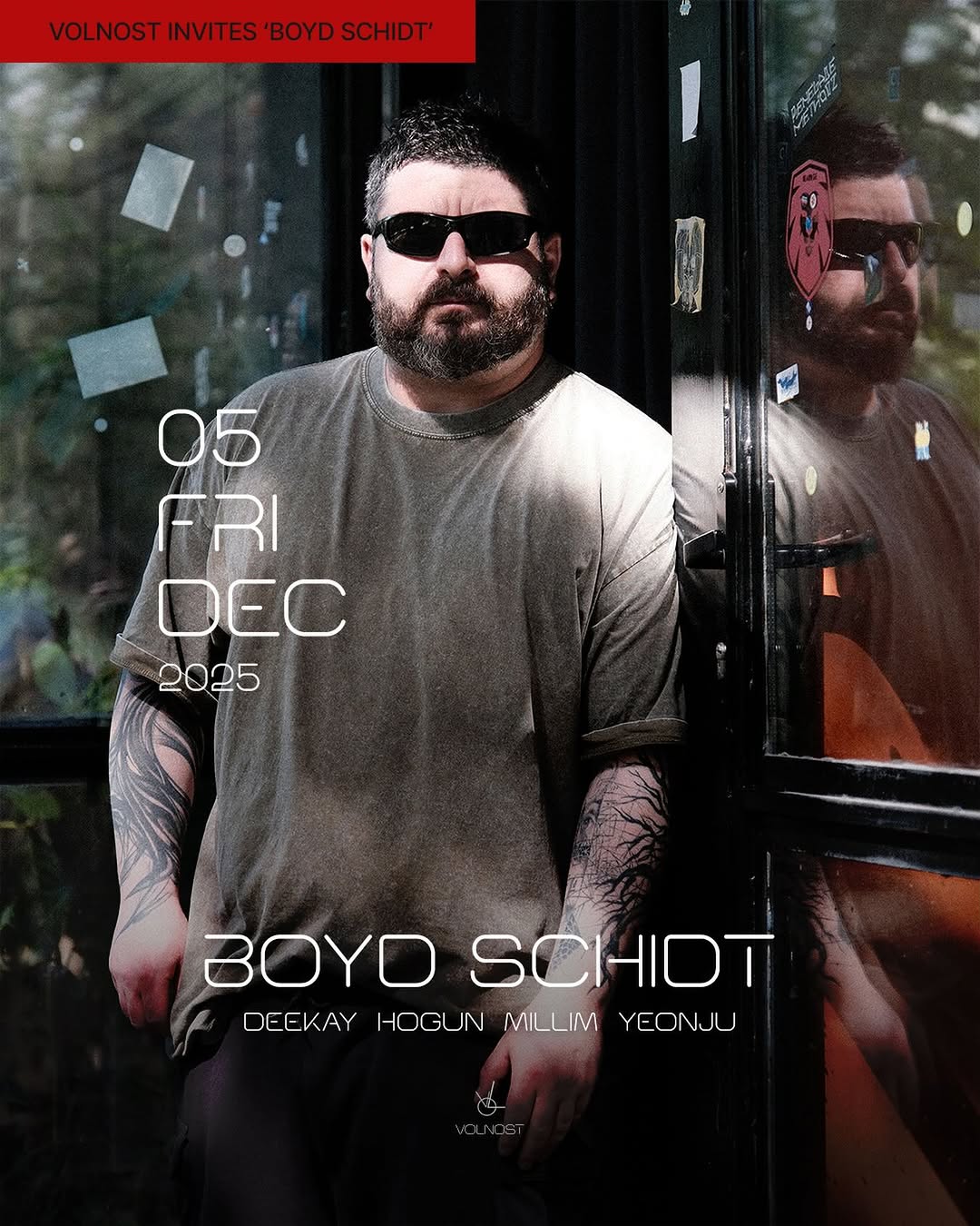 VOLNOST INVITES 'BOYD SCHIDT'