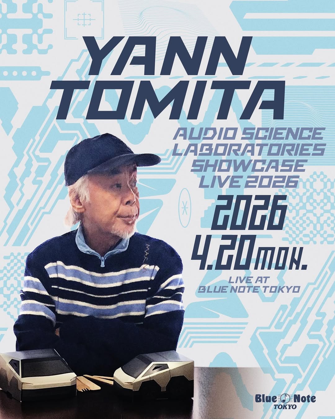 YANN TOMITA AUDIO SCIENCE LABORATORIES SHOWCASE LIVE 2026 at Blue