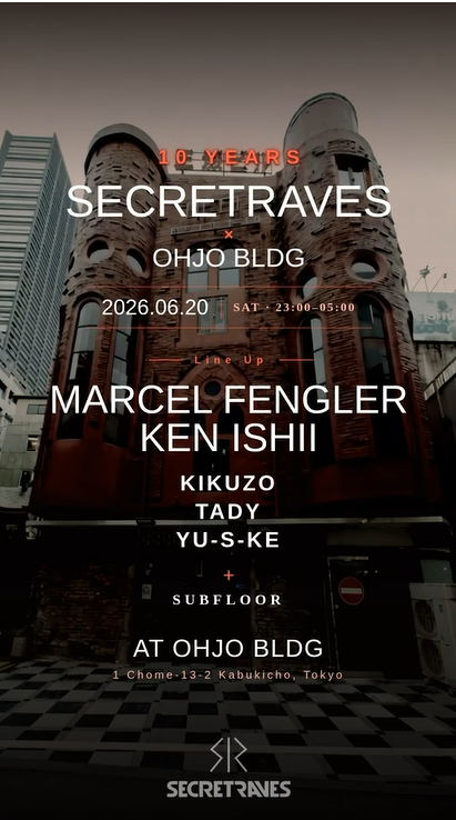 Marcel Fengler - Ken Ishii Berlin× Tokyo Underground