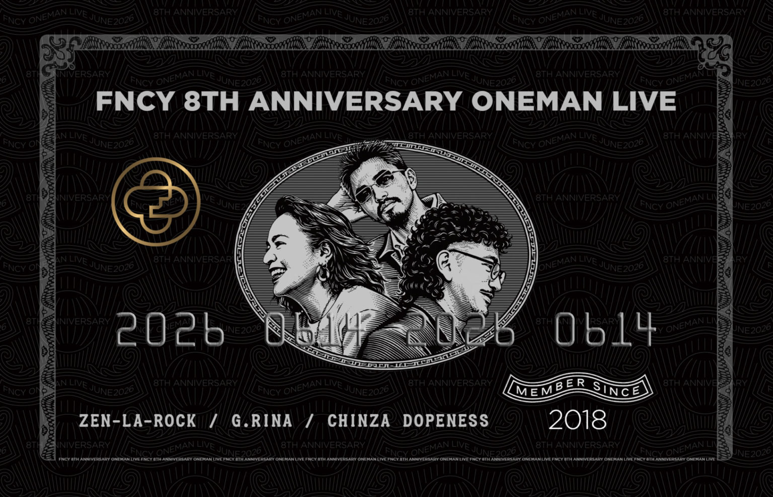 <新品未開封>  Man 1st Stadium Live FC限定盤 FNCY 8TH ANNIVERSARY ONEMAN LIVE（Spotify O-EAST） —